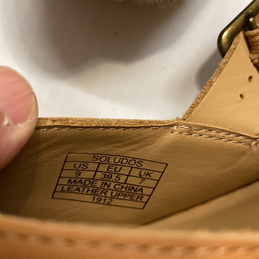 Soludos Eloise Leather Summer Sandals - size 9 - Picture 9 of 10